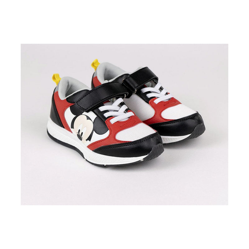 Scarpe Sportive per Bambini Mickey Mouse Nero Rosso
