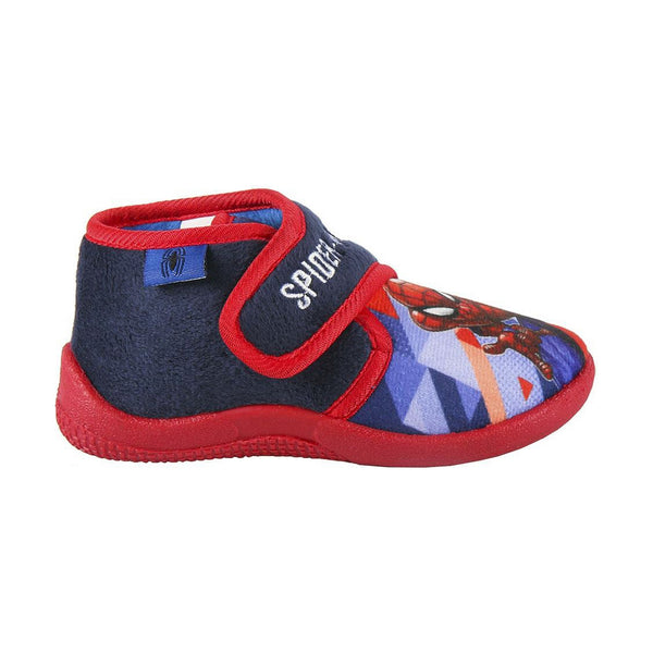 Pantofole Per Bambini 3D Spiderman Rosso Azzurro