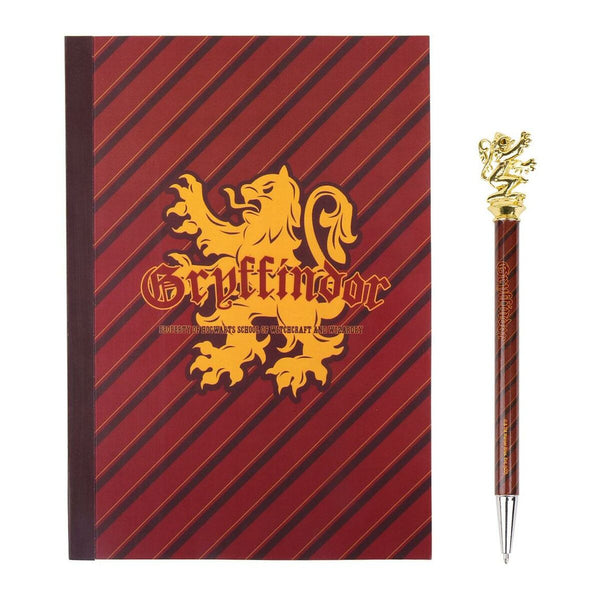 Set di Cancelleria Harry Potter Grifondoro con Agenda e Penna 22 x 22 x 2,5 cm
