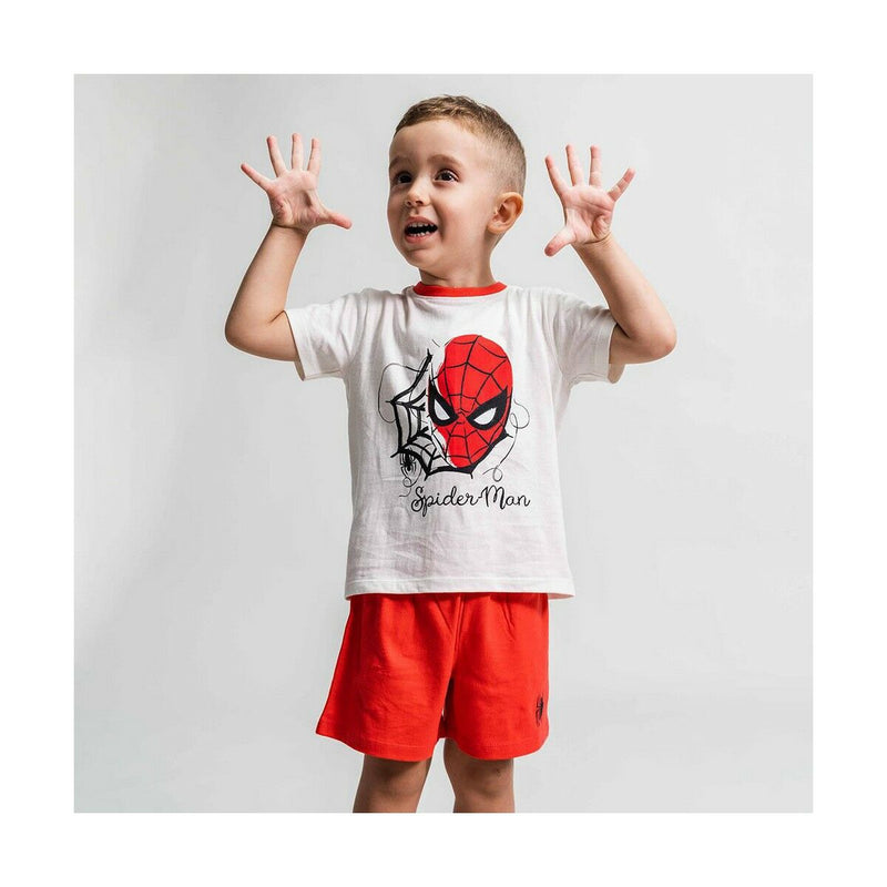 Pigiama Per bambini Spiderman Rosso