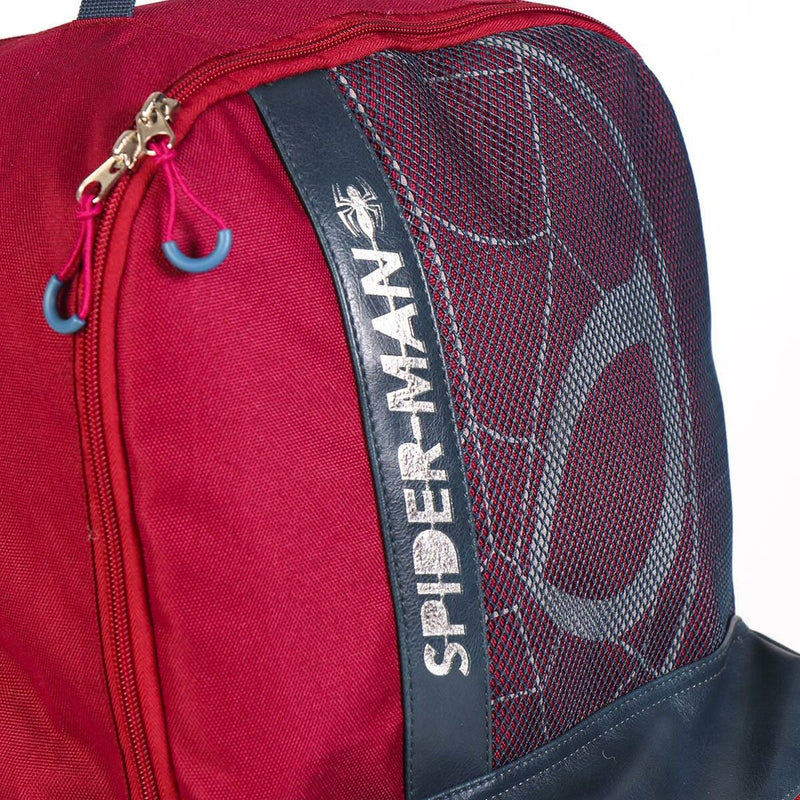 Zaino Scuola Spiderman Rosso 29,5 x 45 x 16 cm