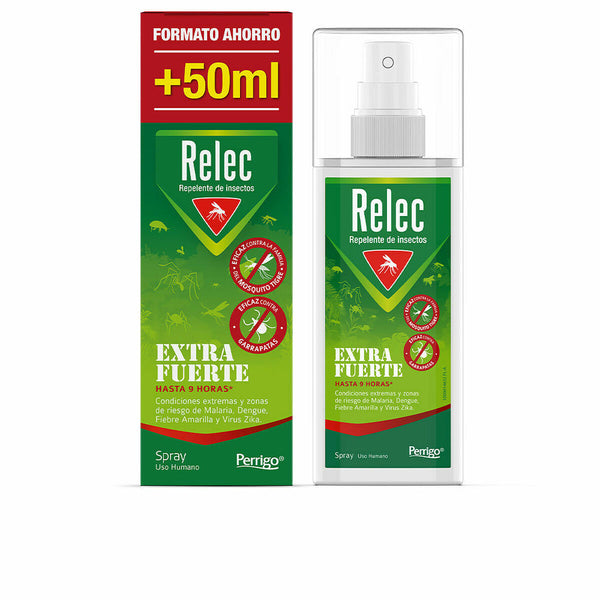 Repellente per insetti Relec XL Spray Extraforte (125 ml)