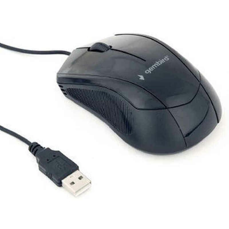 Mouse senza Fili GEMBIRD MUS-3B-02 Nero