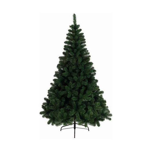 Albero di Natale Grande e Folto alto 210 cm con Base Stabile a 4 piedi in Metallo