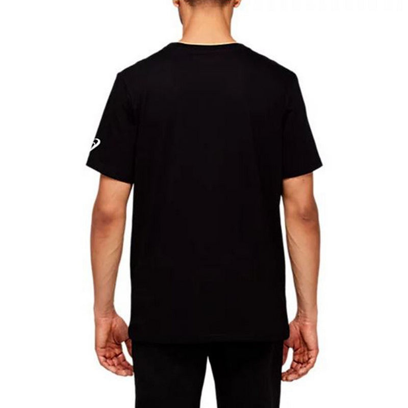 T-Shirt Maglietta a Maniche Corte Uomo Asics Katakana Nero