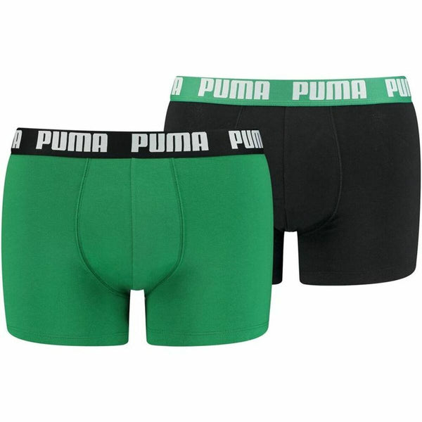 Boxer da Uomo Puma 521015001-035 Verde (2 uds)