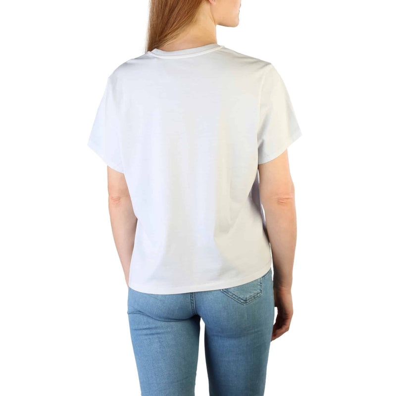 T-shirt Levis Donna Turchese Chiaro con Logo centrale Regular Fit 100% Cotone