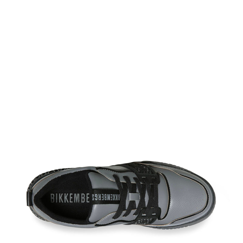 Scarpe Sneakers Sportive da Uomo Grigie Bikkembergs