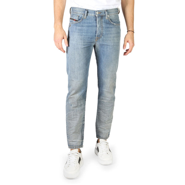 Pantaloni Blue Jeans da Uomo Diesel Skinny Aderenti a Gamba Dritta