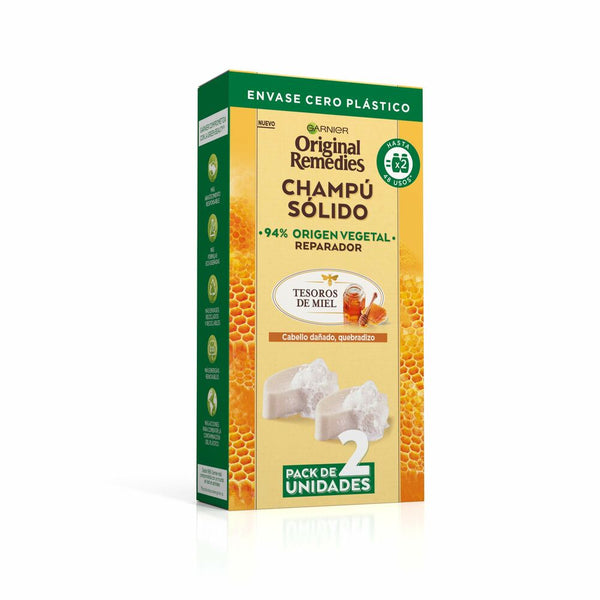 Shampoo Solido Garnier Original Remedies (2 x 60 g)