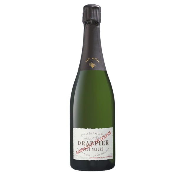 Champagne Brillante Maison Drappier Brut Nature 100 % Uva Pinot Nero 12,5 % vol.