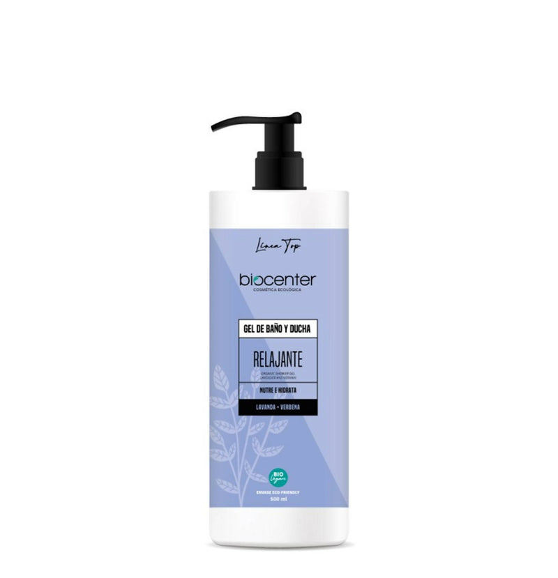 500 ml Gel Bagno Doccia Rilassante Vegano Linea Top BioCenter