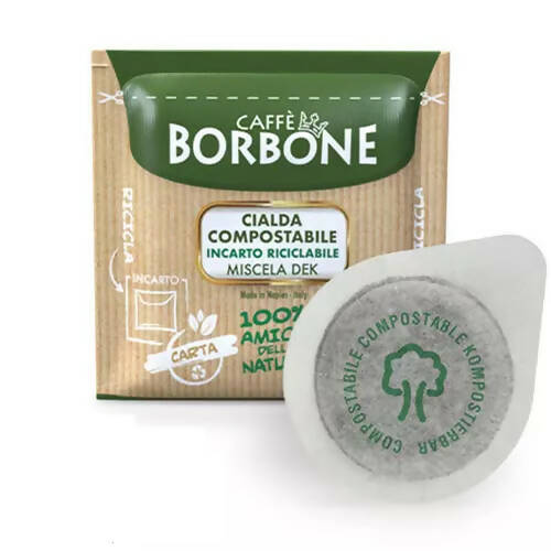 Caffè Borbone Miscela Dek - 450 cialde - Caffè Decaffeinato di Alta Qualità