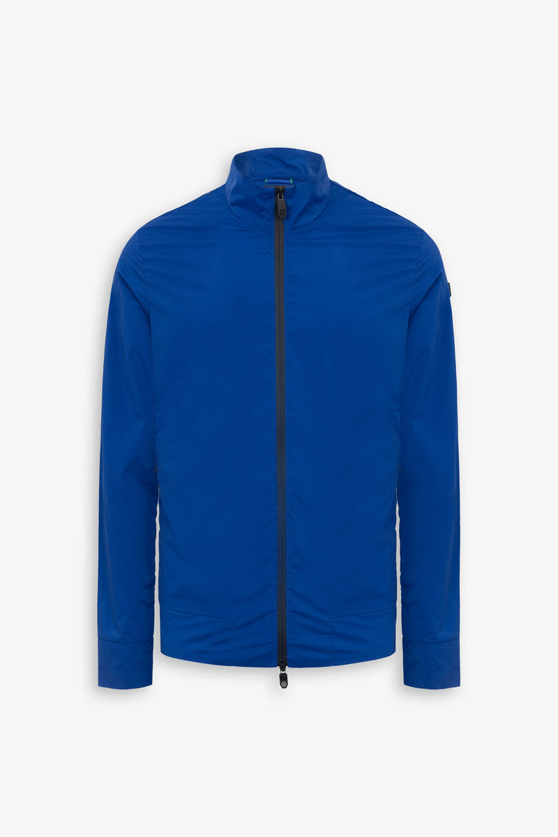 Giubbino tecnico full zip royal