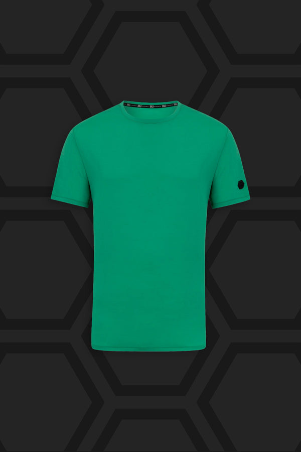 T-shirt tecnica basic verde DNJ