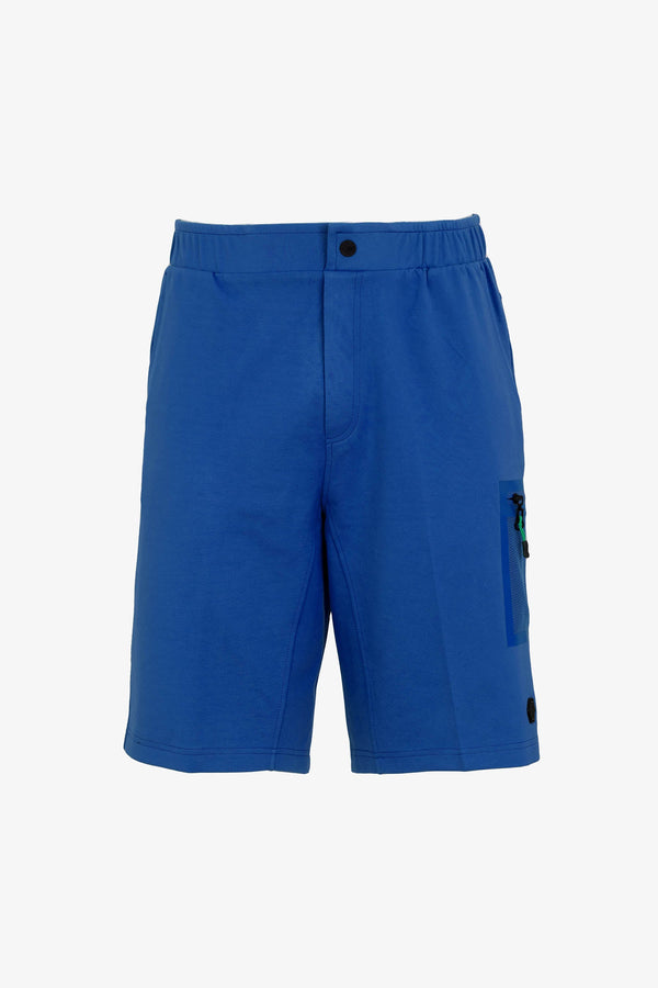 Pantaloncini Sportivi da Uomo Dan John - Bermuda tecnico morbido Blu Royal DNJ