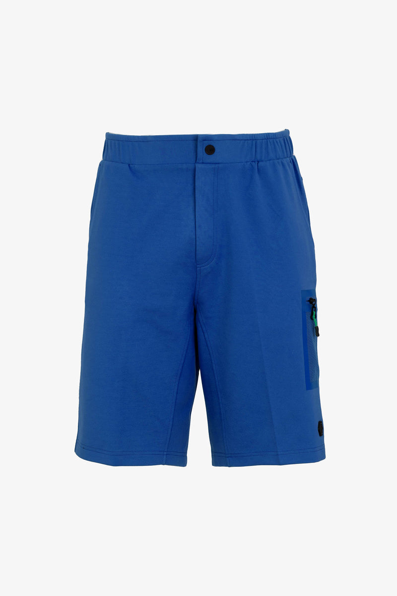 Pantaloncini Sportivi da Uomo Dan John - Bermuda tecnico morbido Blu Royal DNJ