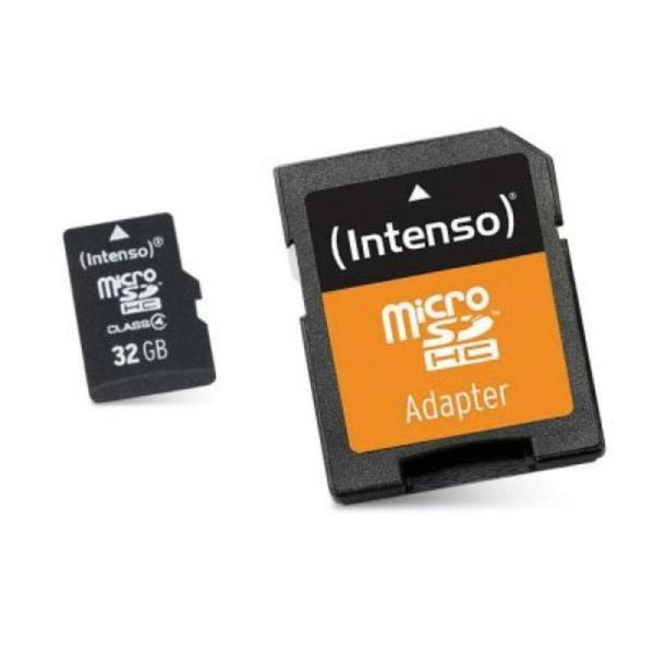 Scheda Di Memoria Micro SD con Adattatore INTENSO 3413480 32 GB Classe 10