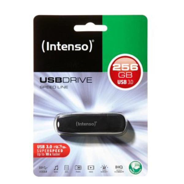 Pendrive INTENSO 3533492 256 GB USB 3.0 Nero 256 GB Chiavetta USB