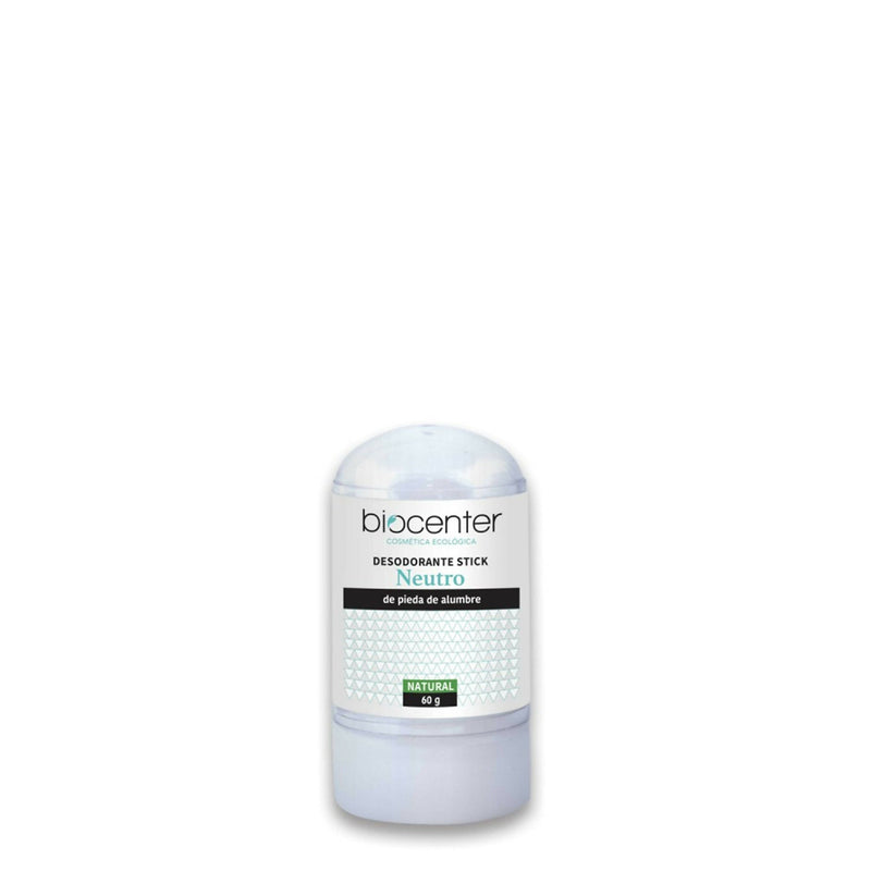 60 gr Deodorante Stick Pietra Di Allume Di Rocca Naturale BioCenter