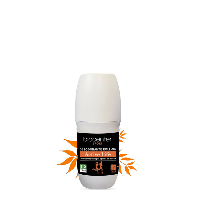 75 ml Deodorante Roll-On Vegano Active Life Sport Linea Top BioCenter