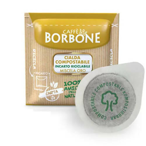 Caffè Borbone Miscela Oro confezione da 600 cialde compostabili - Gusto, aroma e tradizione napoletana