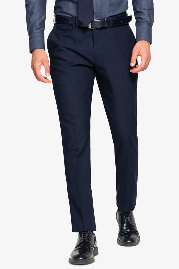Pantaloni Eleganti da Uomo Dan John Blu Navy Four Seasons - Regular Fit