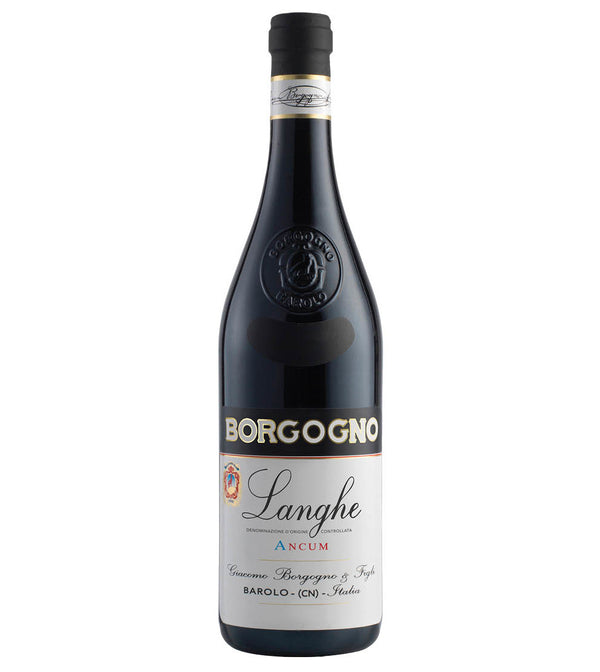 Vino Rosso Intenso Piemontese Langhe Dolcetto Ancum DOC - Borgogno 0,75 L