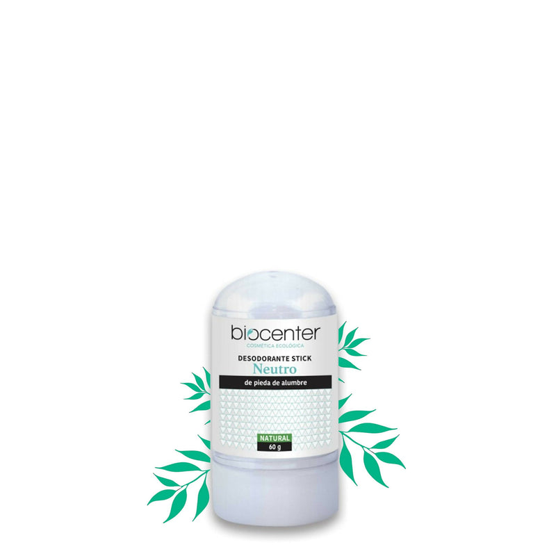 60 gr Deodorante Stick Pietra Di Allume Di Rocca Naturale BioCenter