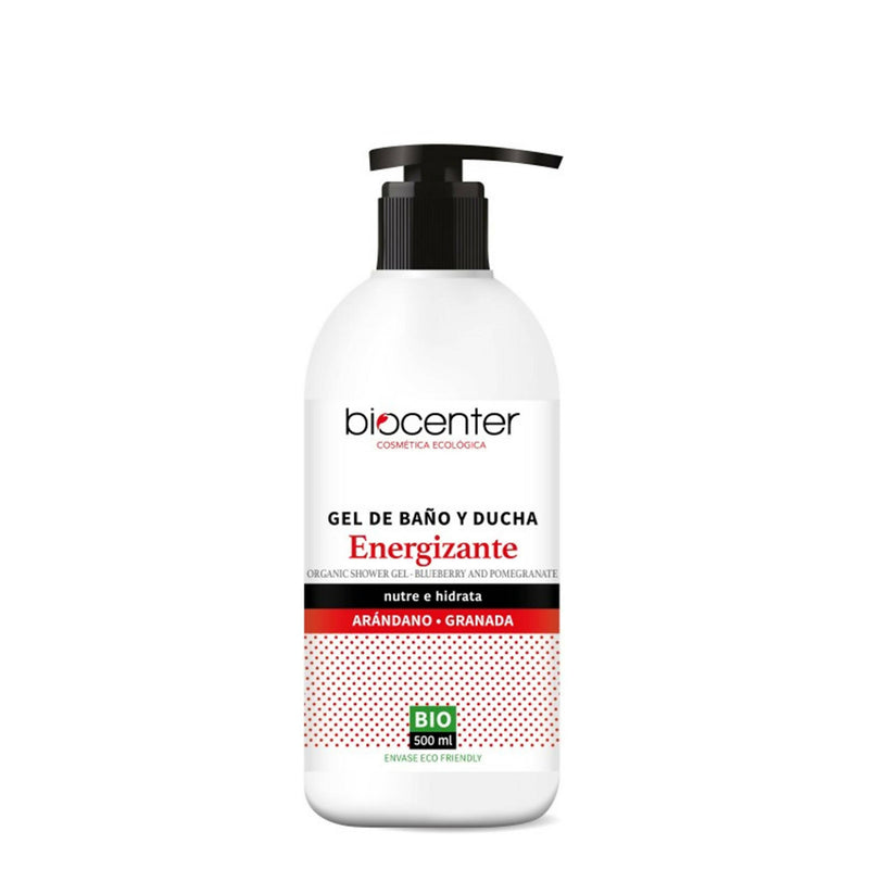 500 ml Gel Bagno Doccia Energizzante Vegano Linea Top BioCenter