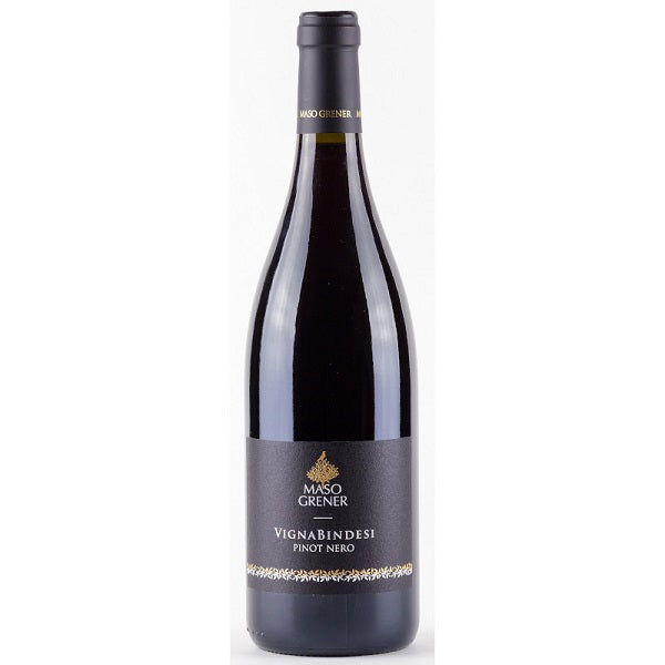 Vino Rosso Fermo 100 % Uva Pinot Nero Trentino DOC Vigna Bindesi - Maso Grener