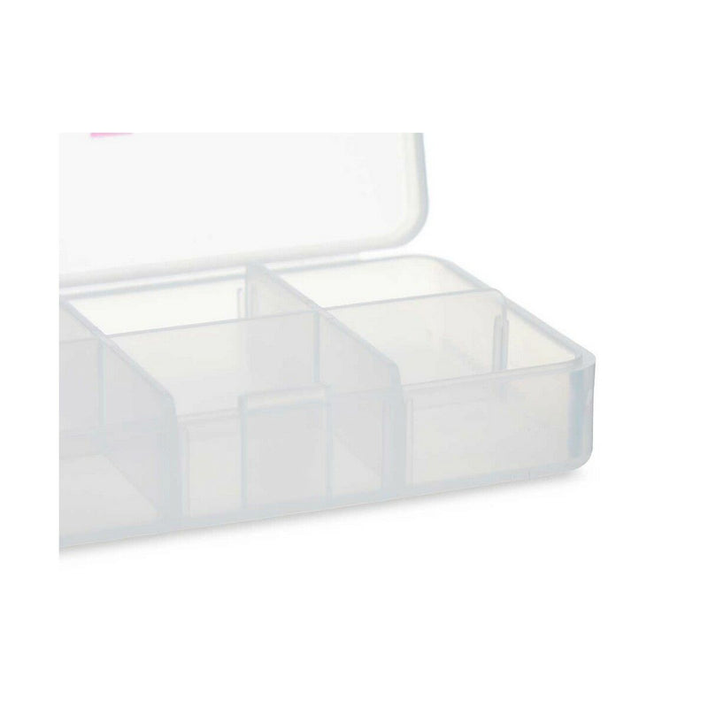 Portapillole con Scompartimenti Trasparente Plastica (11,5 x 18 x 2,2 cm) (12 Unità)