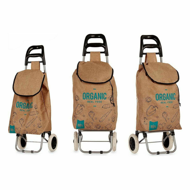 Carrello Organic Marrone 3,3 L 36 x 95 x 35 cm (10 Unità)