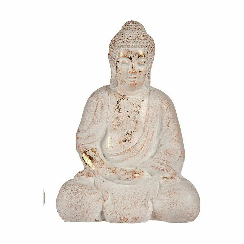 Statua Decorativa da Giardino Buddha Poliresina 22,5 x 41,5 x 29,5 cm (2 Unità)