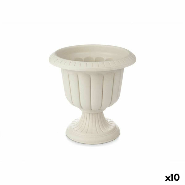 Vaso Calice Beige Plastica 35 x 34,7 x 35 cm (10 Unità)