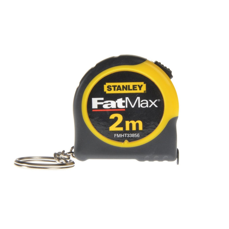 Metro a Nastro Stanley FatMax Portachiavi Mini Caucciù ABS (2 m x 13 mm)