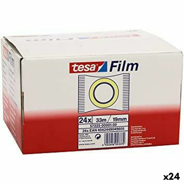Nastro Adesivo TESA 19 mm 33 m Trasparente (24 Unità)