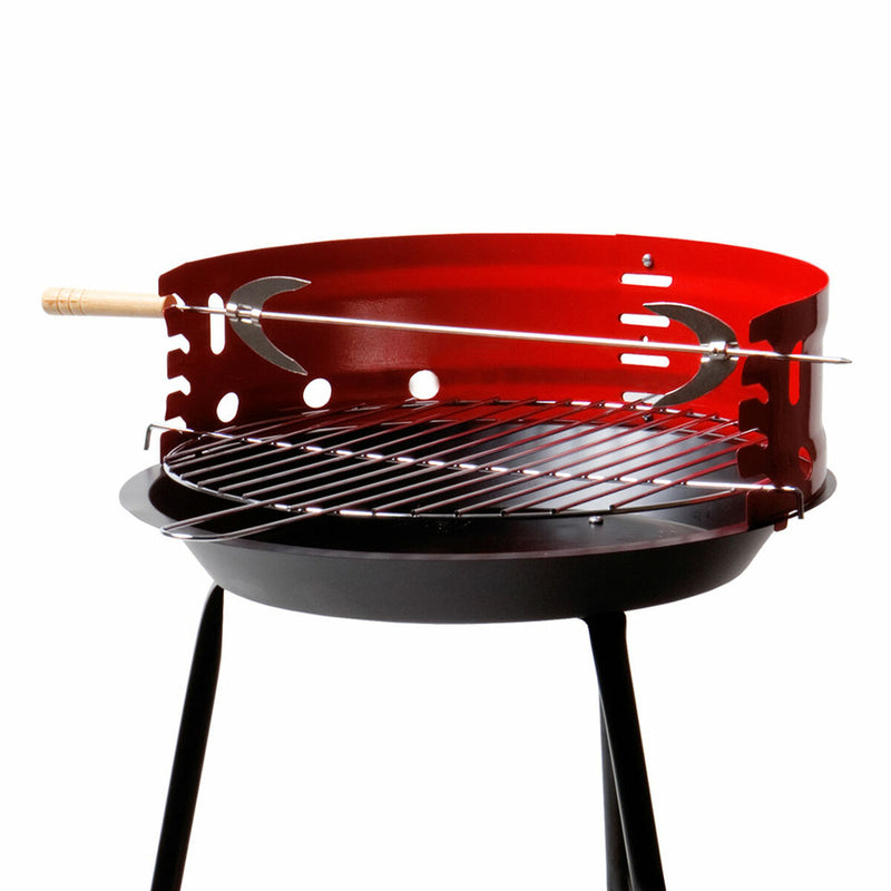 Barbecue Portatile Aktive Rosso 37,5 x 70 x 38,5 cm Legno Ferro