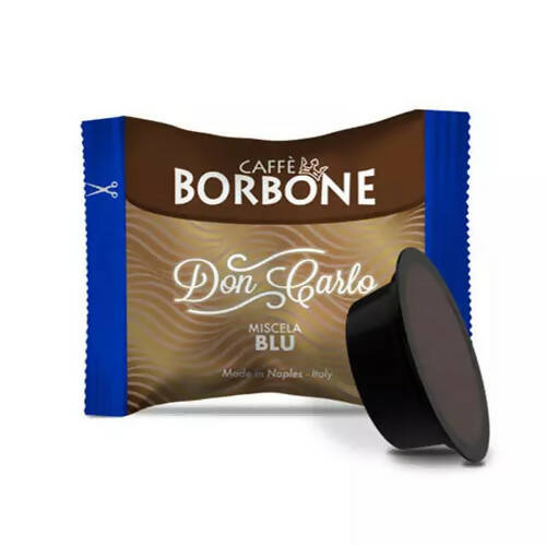 700 Capsule di Caffè compatibili Lavazza a Modo Mio - Maxi Scorta di Caffè Borbone miscela Blu - Aroma intenso ed equilibrato