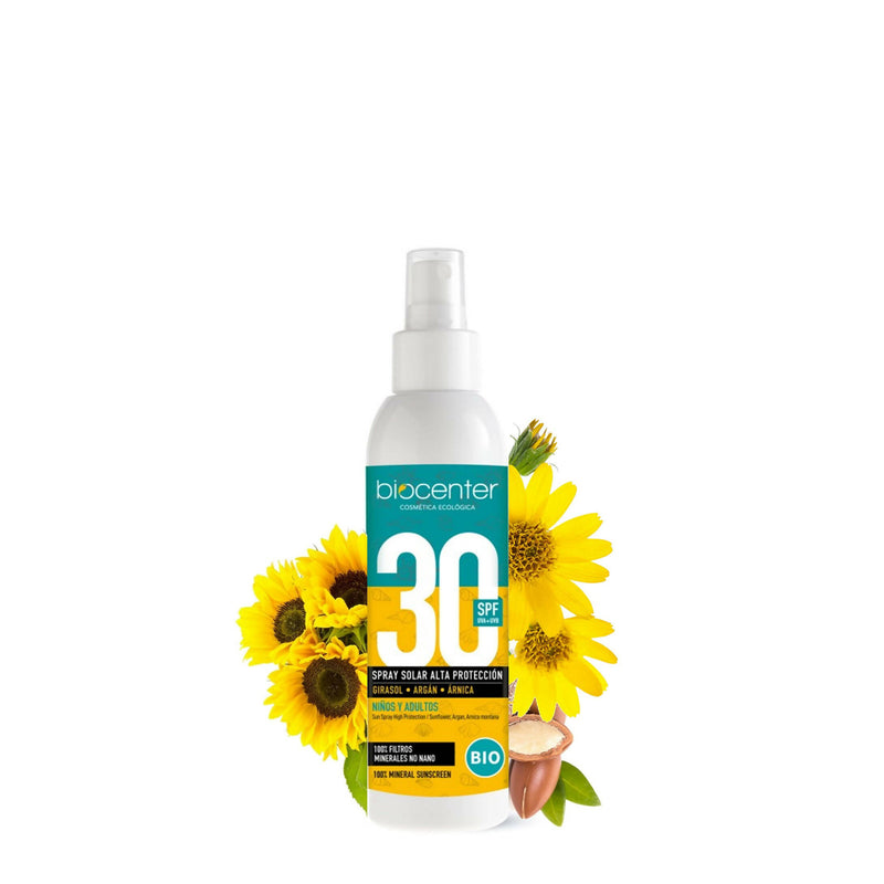 150 ml Spray Solare 30 SPF Alta Protezione Vegano BioCenter