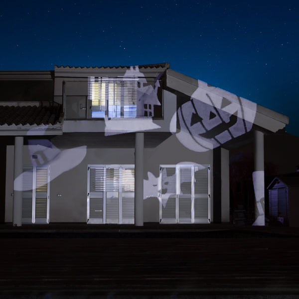 Proiettore Decorativo da Giardino InnovaGoods - riproduce immagini in movimento sulla facciata della tua casa