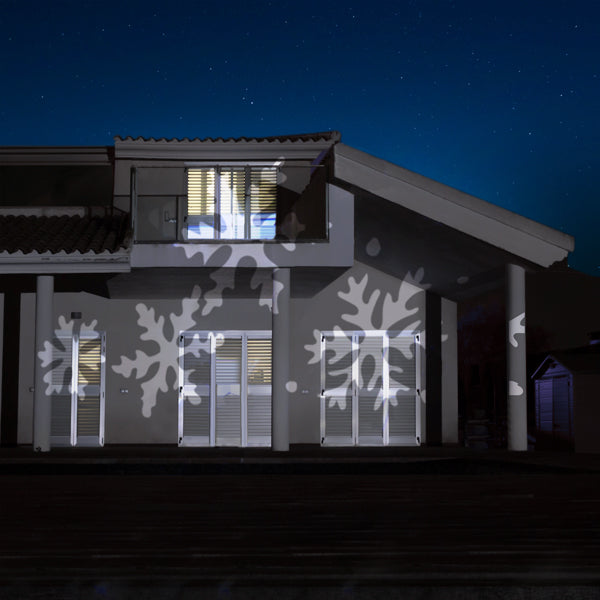 Proiettore Decorativo da Giardino InnovaGoods - riproduce immagini in movimento sulla facciata della tua casa