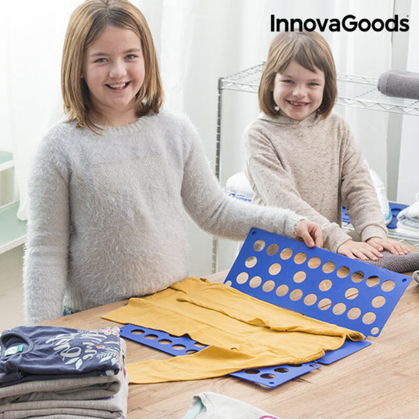 Piegavestiti per Biancheria Bambini InnovaGoods - Piega magliette camicie e altri Indumenti