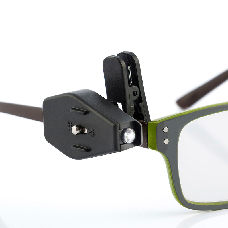 Coppia di Clip a Luce LED per Occhiali girevoli a 360° Universali InnovaGoods