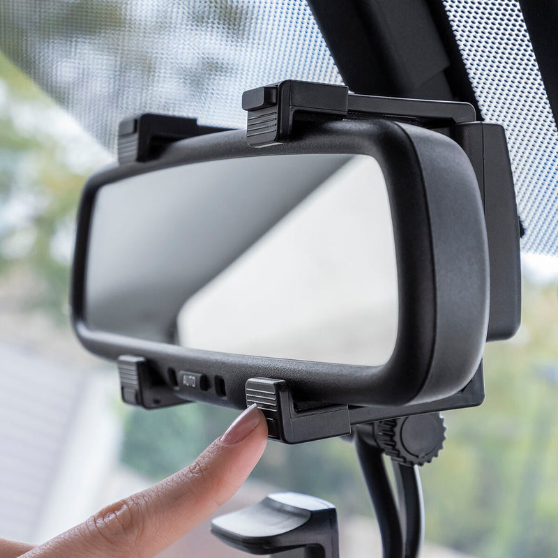 Portacellulare per Auto per Specchietto Retrovisore Supporto per Smartphone Universale Stropp InnovaGoods