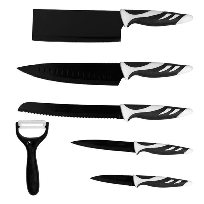 Coltello da tavola Bravissima Kitchen Cuchillos Swiss Chef 6 Piezas Acciaio inossidabile