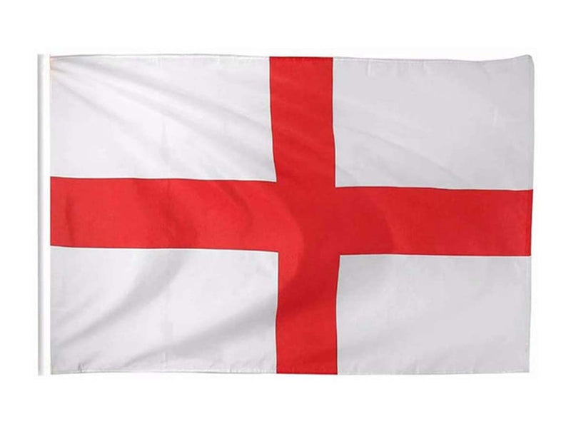 Bandiera Inglese Inghilterra UK GB 145X90cm In Tessuto Poliestere Con Passante Per L'Asta