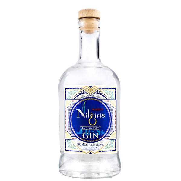 Amrut Nilgiris Indian Dry Gin - Colore Cristallino con Gradazione Alcolica del 42,8 %
