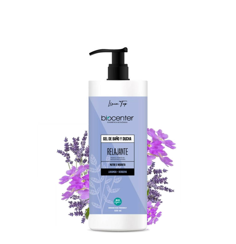 500 ml Gel Bagno Doccia Rilassante Vegano Linea Top BioCenter