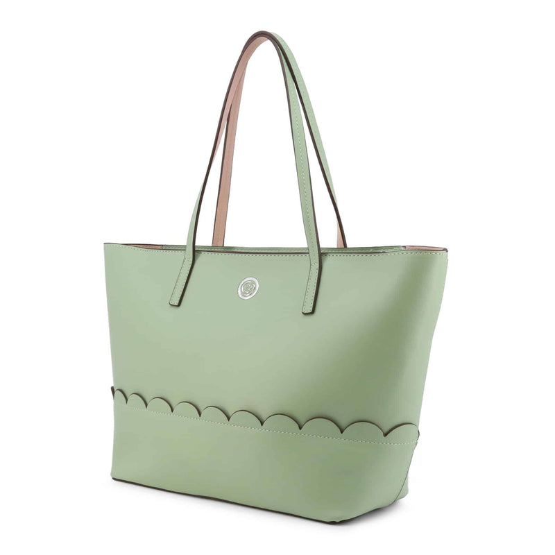 Borsa a Spalla da Donna Carrera Jeans Verde Pistacchio - Shopping Bag grande